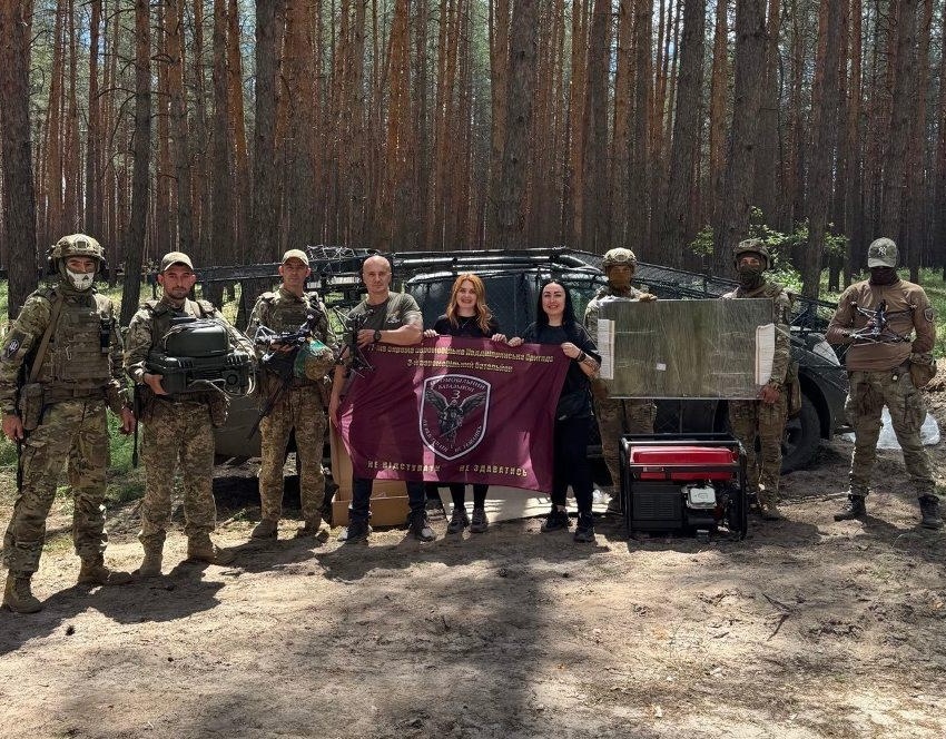 Допомога на передовій від Мережі добра